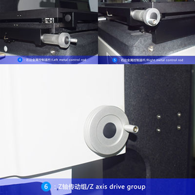 220V 50HZ ইলেকট্রনিক CMM টেস্টিং মেশিন সরঞ্জাম 2D 2.5D 3D